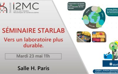 Séminaire Starlab : vers un laboratoire plus durable