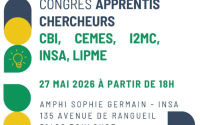 L&rsquo;I2MC au congrès des apprentis chercheurs